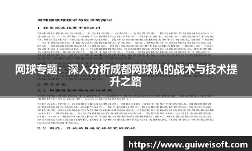 网球专题：深入分析成都网球队的战术与技术提升之路