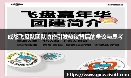 成都飞盘队团队协作引发热议背后的争议与思考